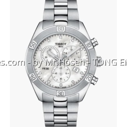 TISSOT PR 100 SPORT CHIC CHRONOGRAPH DIAMOND T101.917.11.116.00