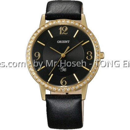 ORIENT CLASSIC CRYSTAL BEZEL LADIES QUARTZ FQC0H003B ORIENT CLASSIC CRYSTAL BEZEL LADIES QUARTZ FQC0H003B