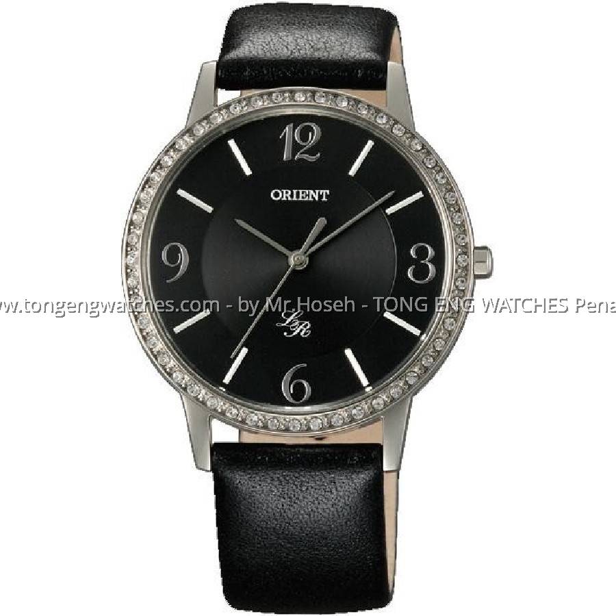 ORIENT CLASSIC CRYSTAL BEZEL LADIES QUARTZ FQC0H005B