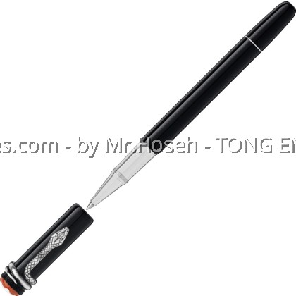 Montblanc Heritage Collection Rouge Et Noir Rollerball Pen 114723 Montblanc Heritage Collection Rouge Et Noir Rollerball Pen 114723