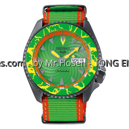 Seiko 5 Sport Superman Street Fighter Call of the Wild Blanka SRPF23K1 Limited Edition