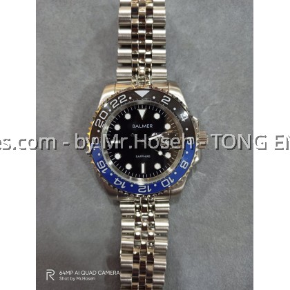Balmer Sport Diver GMT Batgirl A8133G SS-45 Balmer Sport Diver GMT Batgirl A8133G SS-45
