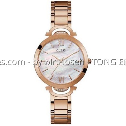 GUESS MOTHER OF PEARL DIAL ROSE GOLD LADIES W1090L2 GUESS MOTHER OF PEARL DIAL ROSE GOLD LADIES W1090L2