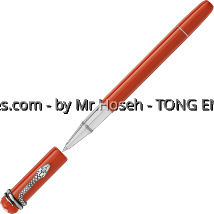 Montblanc Heritage Collection Rouge Et Noir Special Edition Coral Rollerball Pen 114726 Montblanc Heritage Collection Rouge Et Noir Special Edition Coral Rollerball Pen 114726