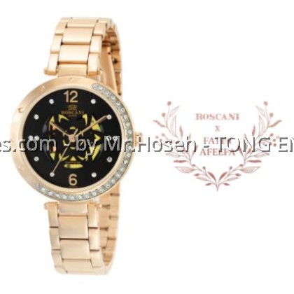 Roscani x Fatin Afeefa Moon Garden E83 34mm Ladies Watch BL E83563