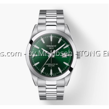 TISSOT GENTLEMAN POWERMATIC 80 SILICIUM T127.407.11.091.01 T1274071109101