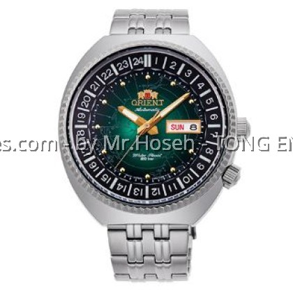 Orient Revival World Map Automatic Watch RA-AA0E02E