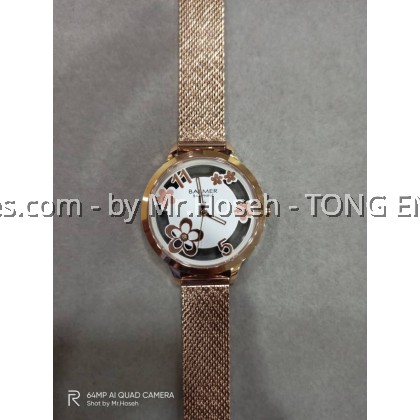 Balmer Floating Flower 35mm Milanese Bracelet Watch 9194M RG-1