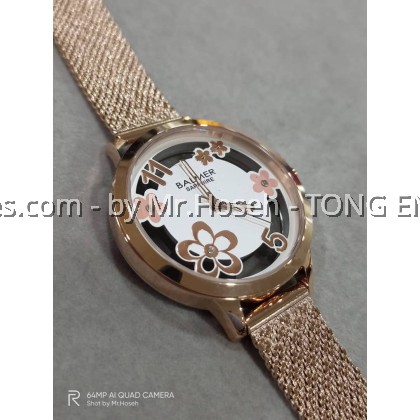 Balmer Floating Flower 35mm Milanese Bracelet Watch 9194M RG-1