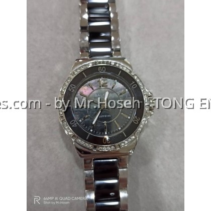 Balmer Sport Ceramic Crystals 35mm Ladies Watch 7917M SS-4 Balmer Sport Ceramic Crystals 35mm Ladies Watch 7917M SS-4