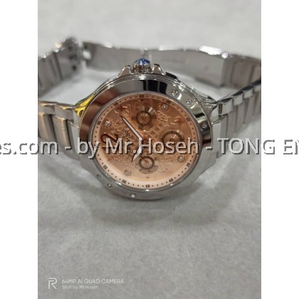 Balmer Multi-Hand Crystals 36mm Ladies Watch 7951M SS-8 Balmer Multi-Hand Crystals 36mm Ladies Watch 7951M SS-8