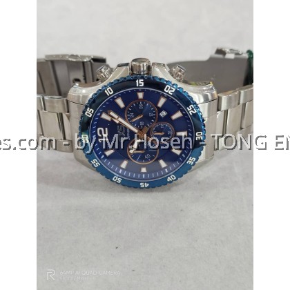 Carlo Cardini Swiss Chronograph Quartz 47mm Men Watch 050G-SS-5 Carlo Cardini Swiss Chronograph Quartz 47mm Men Watch 050G-SS-5