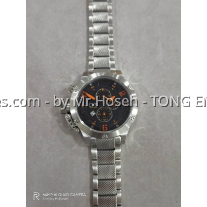 Carlo Cardini Swiss Chronograph Quartz 48mm Men Watch 001G-SS-4