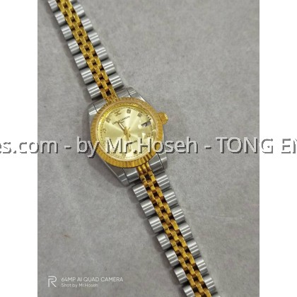 Carlo Cardini Datejust Swiss Quartz 25mm Ladies Watch 00016L-BIC-2S