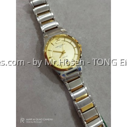 Carlo Cardini Two Tone Swiss Quartz 28mm Ladies Watch 4004L-BIC-2