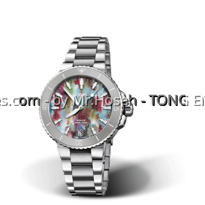 Oris Aquis Date Upcycle Ladies 36.50 mm 01 733 7770 4150-Set