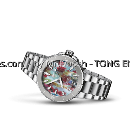 Oris Aquis Date Upcycle Ladies 36.50 mm 01 733 7770 4150-Set