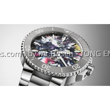 Oris Aquis Date Upcycle Ladies 36.50 mm 01 733 7770 4150-Set