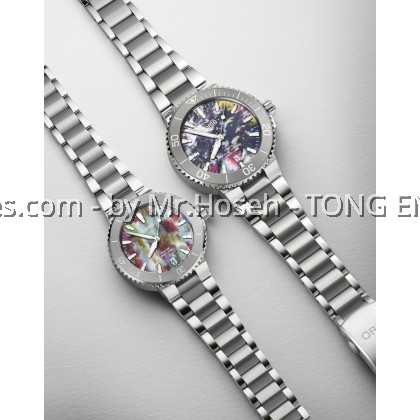Oris Aquis Date Upcycle Ladies 36.50 mm 01 733 7770 4150-Set