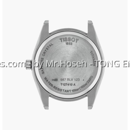 TISSOT GENTLEMAN TITANIUM T127.410.44.081.00 T1274104408100