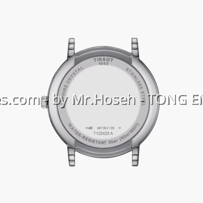 TISSOT CARSON PREMIUM GENT MOONPHASE T122.423.16.043.00 T1224231604300