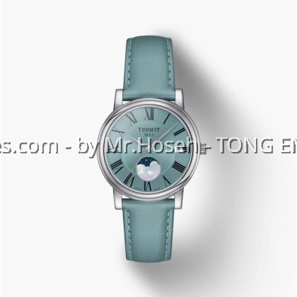 TISSOT CARSON PREMIUM LADY MOONPHASE T122.223.16.353.00 T1222231635300