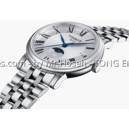 TISSOT CARSON PREMIUM LADY MOONPHASE T122.223.11.033.00 T1222231103300