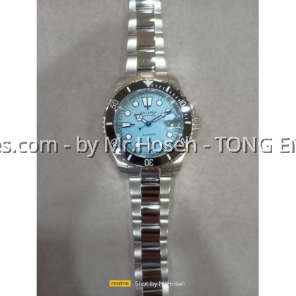 Balmer Tiffany Blue Submariner 40mm Automatic Sports Watch 8136G BU Balmer Tiffany Blue Submariner 40mm Automatic Sports Watch 8136G BU