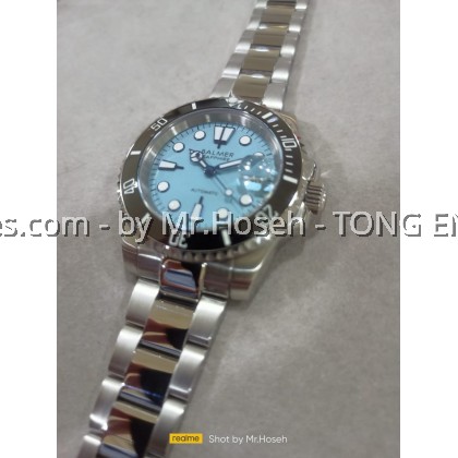 Balmer Tiffany Blue Submariner 40mm Automatic Sports Watch 8136G BU Balmer Tiffany Blue Submariner 40mm Automatic Sports Watch 8136G BU