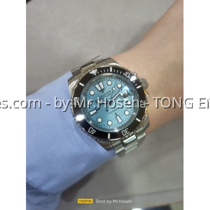 Balmer Tiffany Blue Submariner 40mm Automatic Sports Watch 8136G BU Balmer Tiffany Blue Submariner 40mm Automatic Sports Watch 8136G BU