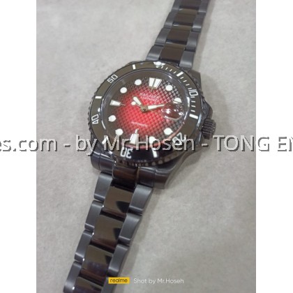 Balmer Black Red Submariner 40mm Automatic Sports Watch 8135G BK-49 Balmer Black Red Submariner 40mm Automatic Sports Watch 8135G BK-49