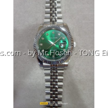Balmer Datejust Fluted Bezel 40mm Quartz Watch 5003G SS-6S Balmer Datejust Fluted Bezel 40mm Quartz Watch 5003G SS-6S