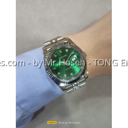 Balmer Datejust Fluted Bezel 40mm Quartz Watch 5003G SS-6S Balmer Datejust Fluted Bezel 40mm Quartz Watch 5003G SS-6S