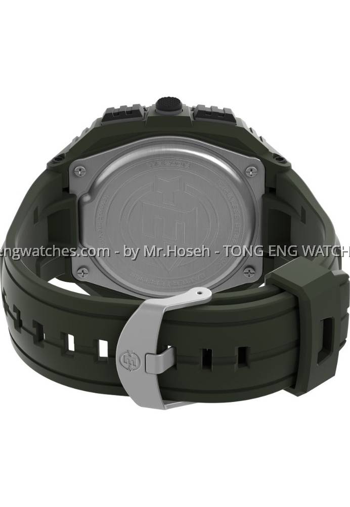 Timex Expedition Shock XL 50mm Montre avec Bracelet en Résine pour
