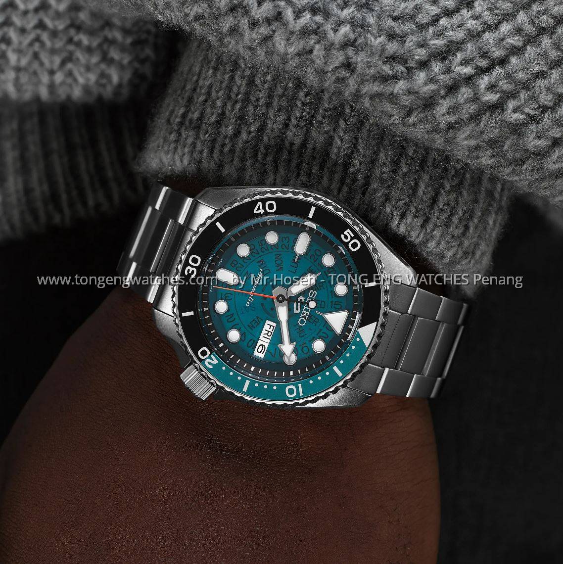 Seiko 5 Sports SKX 'Skeleton Style' SRPJ45K1