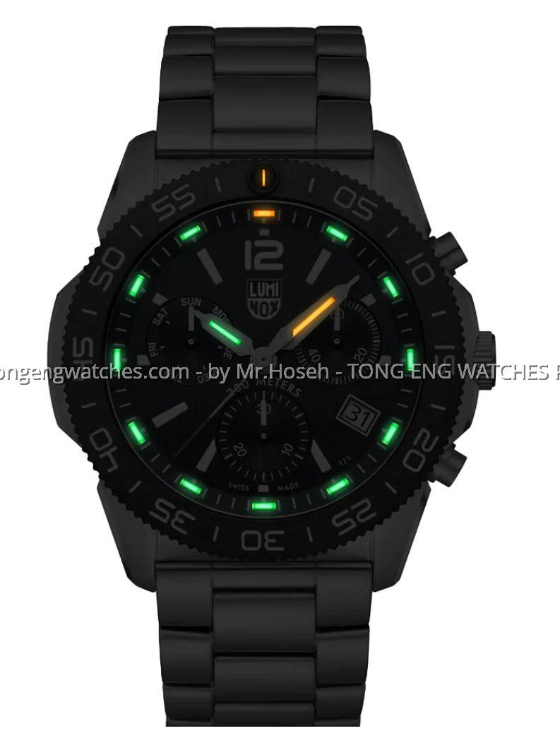 Luminox XS.3144, L'orologio Subacqueo In Acciaio Per Uomo Che Non Teme Le Immersioni – Swiss Made, Quadrante Nero, Cassa 44mm - 3