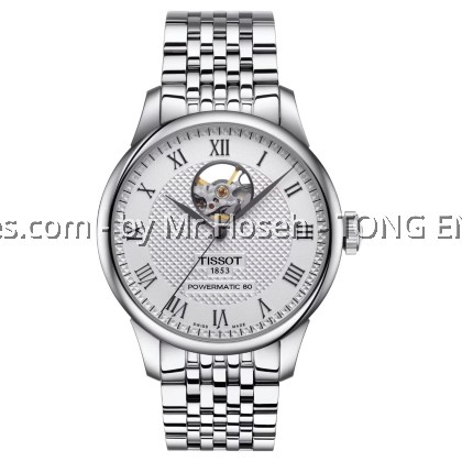 TISSOT LE LOCLE POWERMATIC 80 OPEN HEART T006.407.11.033.02 T0064071103302