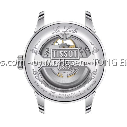 TISSOT LE LOCLE POWERMATIC 80 OPEN HEART T006.407.16.033.01 T0064071603301