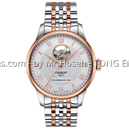 TISSOT LE LOCLE POWERMATIC 80 OPEN HEART T006.407.22.033.02 T0064072203302