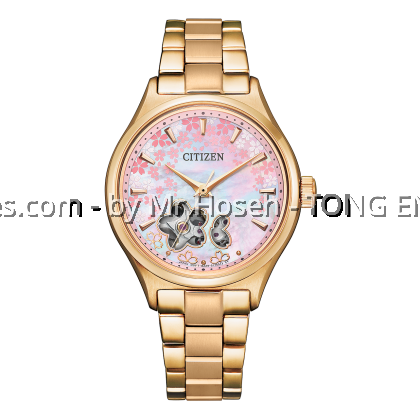 Citizen Sakura Special Edition Mechanical Ladies Watch PC1019-66Y Citizen Sakura Special Edition Mechanical Ladies Watch PC1019-66Y