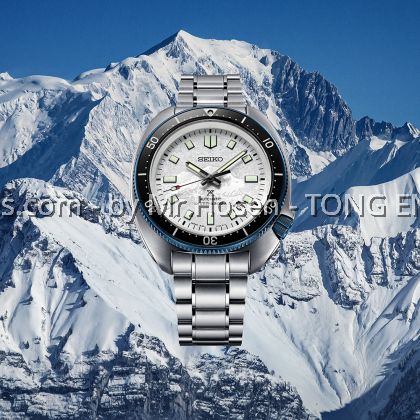 Seiko Prospex 'Tallest Peaks Mont Blanc' 1970 Diver's Modern Re-interpretation The Naomi Uemura Limited Edition SLA069J1 Seiko Prospex 'Tallest Peaks Mont Blanc' 1970 Diver's Modern Re-interpretation The Naomi Uemura Limited Edition SLA069J1