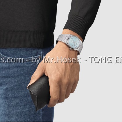 TISSOT PRX Ice Blue POWERMATIC 80 T137.407.11.351.00 T1374071135100