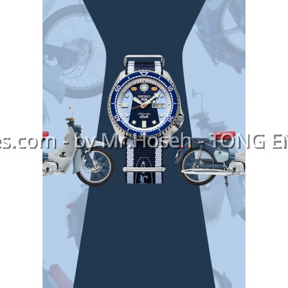 Seiko 5 Sports 55th Anniversary Super Cub Limited Edition SRPK37K1 Seiko 5 Sports 55th Anniversary Super Cub Limited Edition SRPK37K1