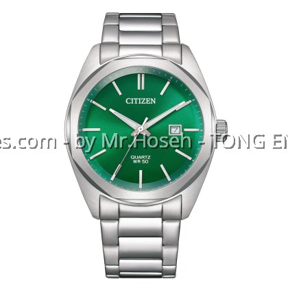 CITIZEN QUARTZ GENTS WATCH GREEN DIAL BI5110-54X