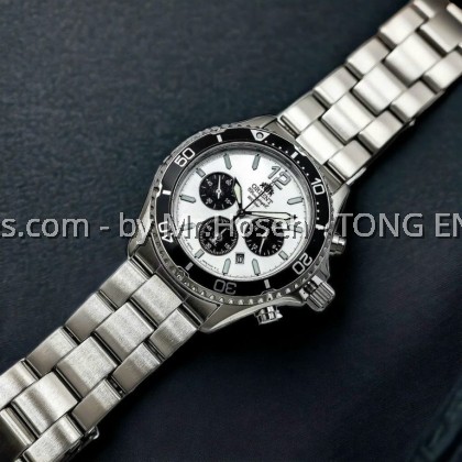 Orient Panda Solar Chronograph Men Sports Watch RA-TX0203S Orient Panda Solar Chronograph Men Sports Watch RA-TX0203S