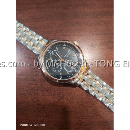 Balmer Multi-Hand Sweeping Second 35mm Bracelet Watch 9190L RTT-4 Balmer Multi-Hand Sweeping Second 35mm Bracelet Watch 9190L RTT-4