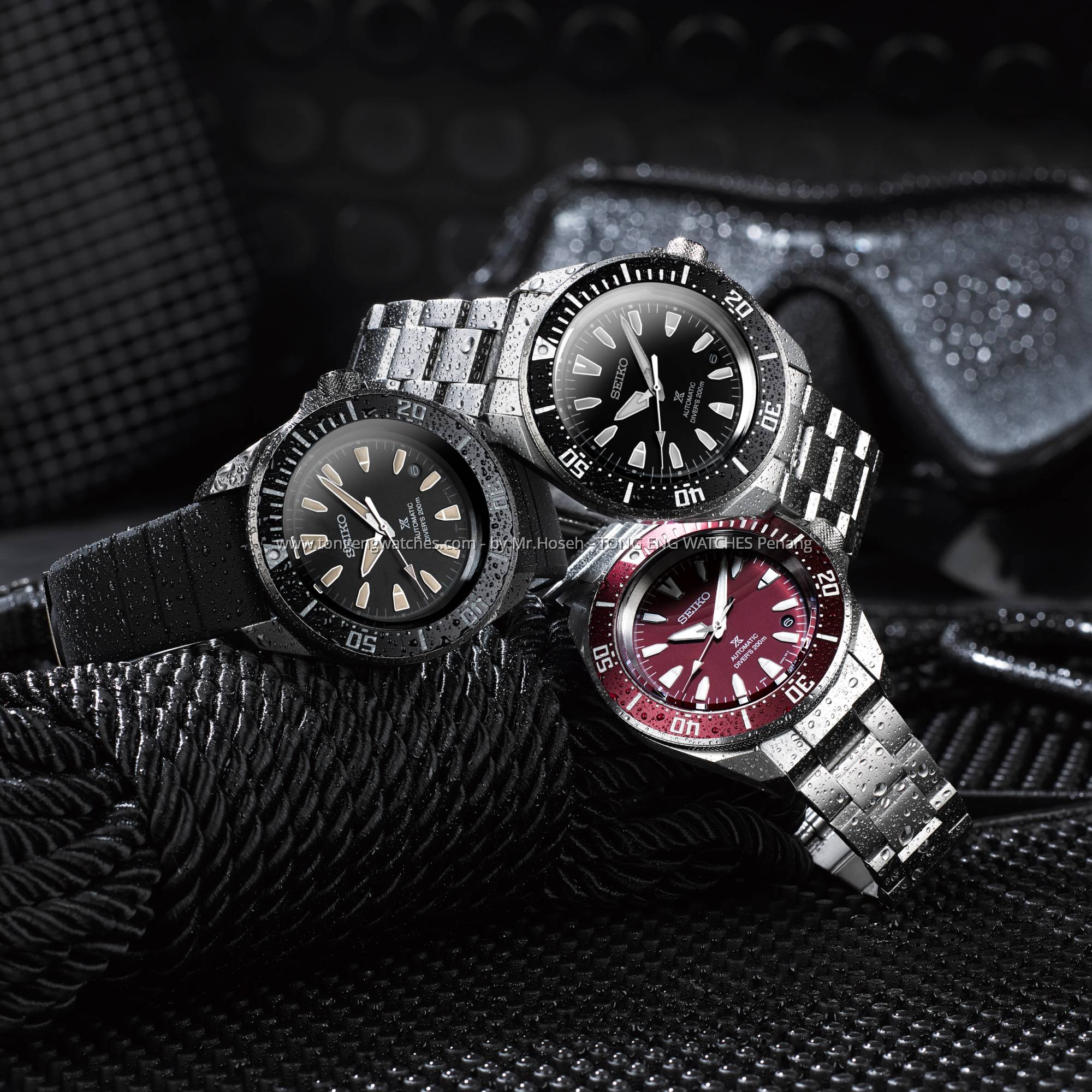 Seiko Prospex Shog-urai Red Automatic Diver's Watch SRPL11K1