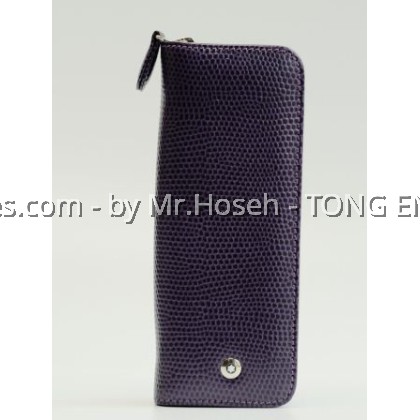 Montblanc Boheme Jewels Amethyst Violet Leather Ballpoint Pen 9926