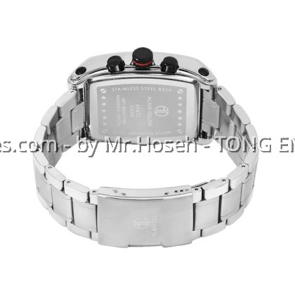Alain Delon Men Chronograph Rectangular XL AD472-1382C Alain Delon Men Chronograph Rectangular XL AD472-1382C