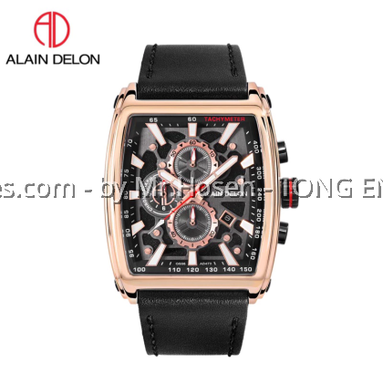 Alain Delon Men Rectangular XL AD473-1532C Alain Delon Men Rectangular XL AD473-1532C